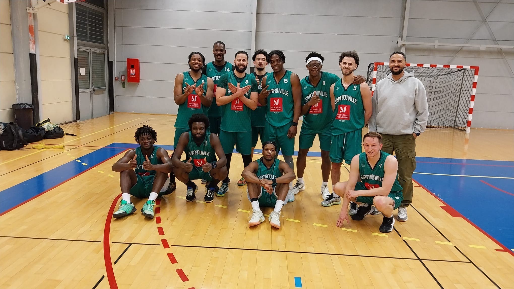 Victoire 75 / 77 de nos SM1 vs Aubervilliers 👏🏽